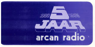 5 Jaar Arcan Radio